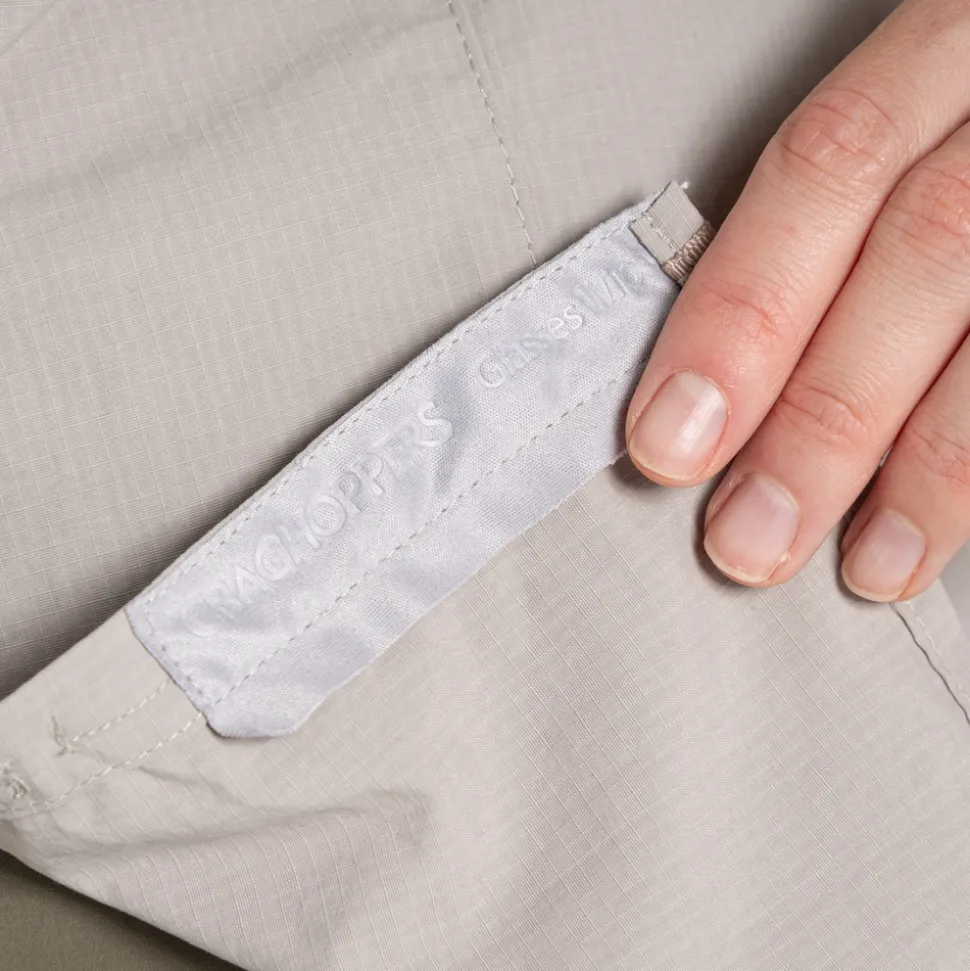 Damen NosiLife Adventure Langarmshirt III | Soft Mushroom