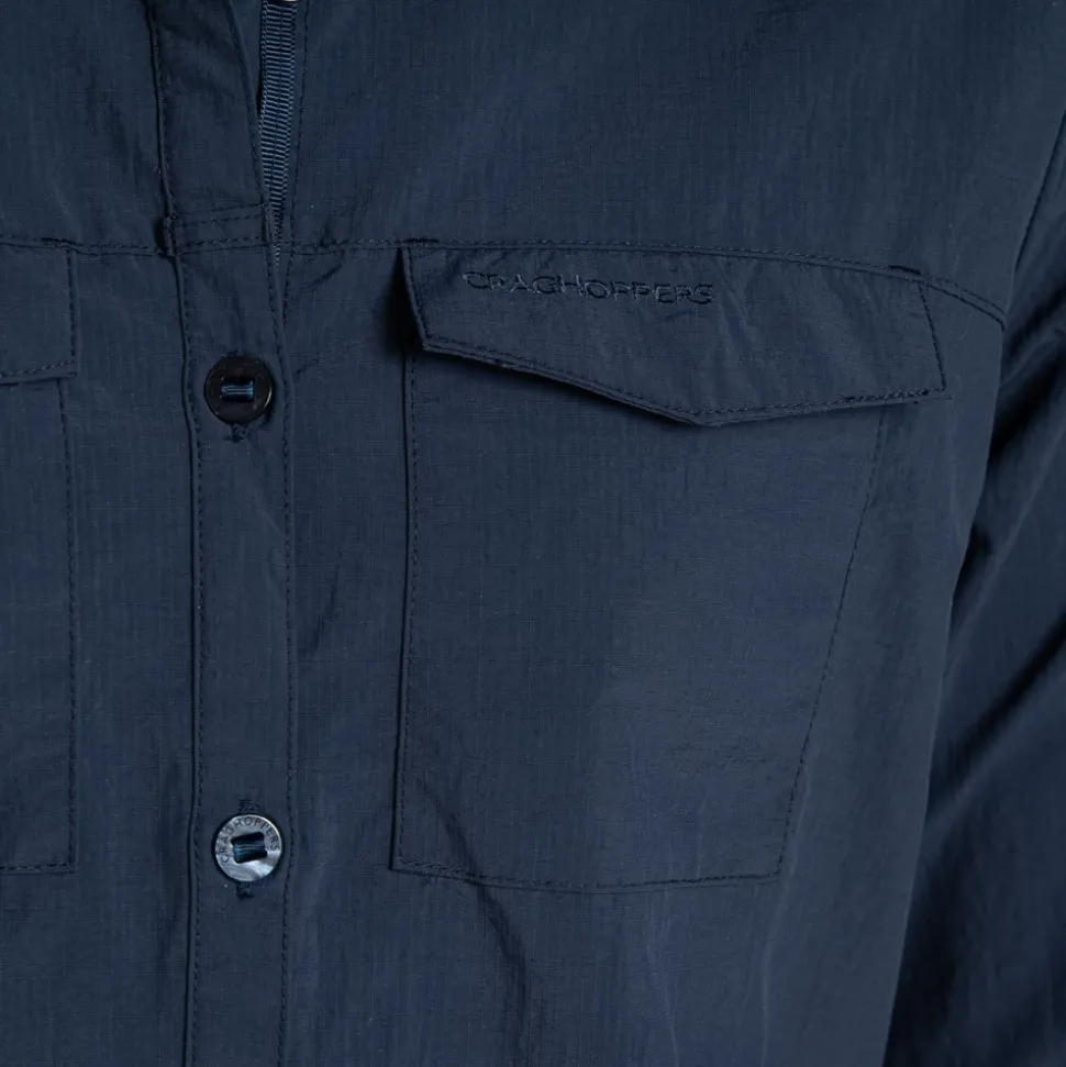 Damen NosiLife Adventure Langarmshirt III | Blue Navy