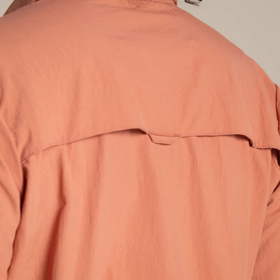 Damen NosiLife Adventure Langarmshirt III | Red Sandstone