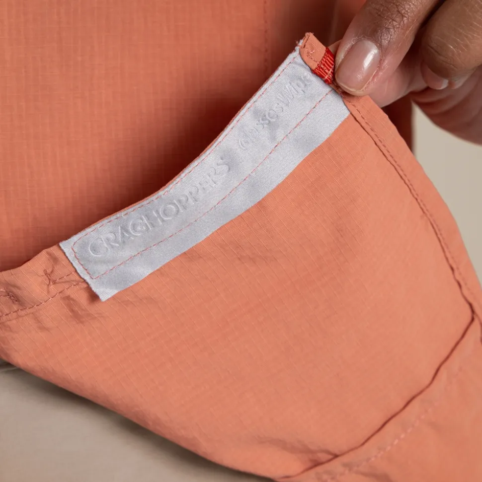 Damen NosiLife Adventure Langarmshirt III | Red Sandstone