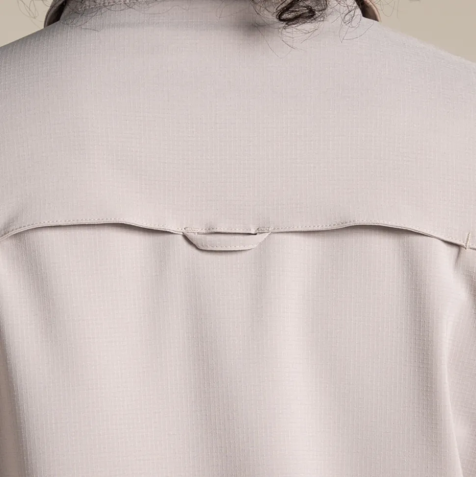 Damen NosiLife Pro Langarmshirt III | Soft Mushroom