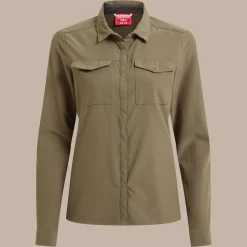 Damen NosiLife Pro Langarmshirt III | Wild Olive