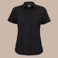 Damen-Kurzarmshirt „Expert Kiwi“. | Black