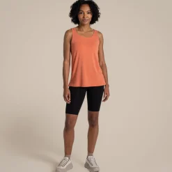 Dynamic Oberteil ohne Ärmel für Damen | Red Sandstone