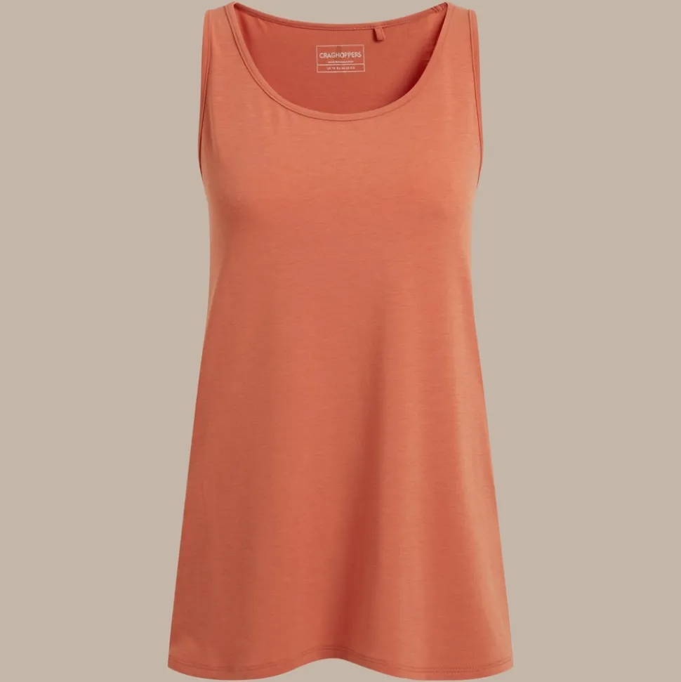 Dynamic Oberteil ohne Ärmel für Damen | Red Sandstone