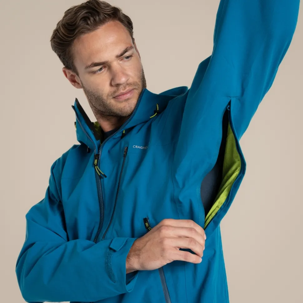 Dynamic Pro III wasserdichte Jacke für Herren | Ocean Teal
