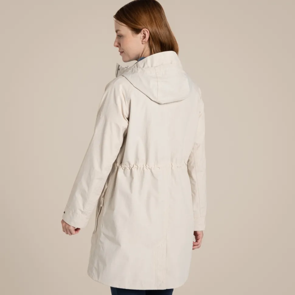 Emilia wasserdichte Jacke für Damen | Stone