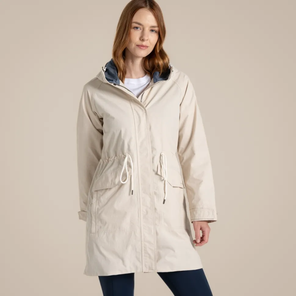 Emilia wasserdichte Jacke für Damen | Stone