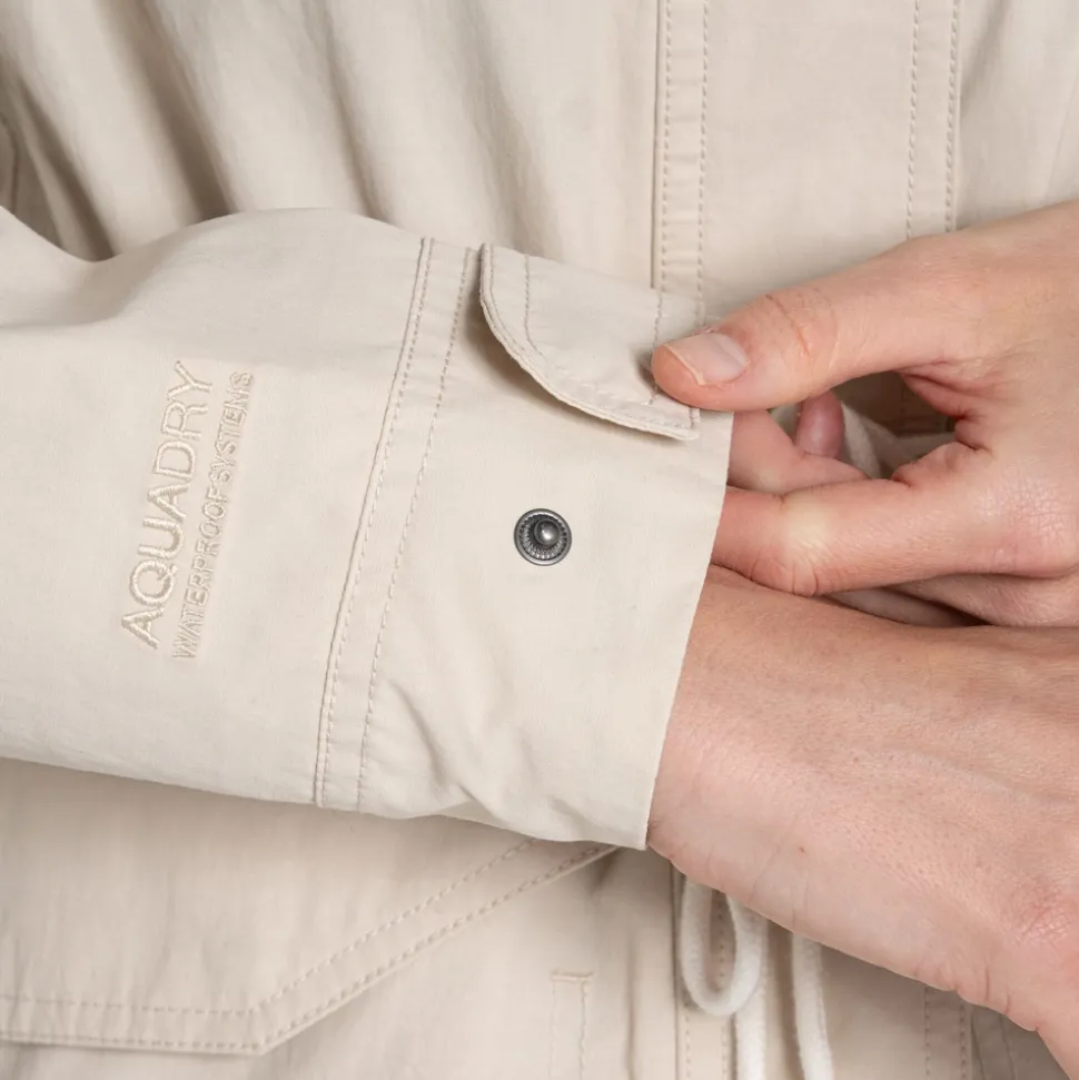 Emilia wasserdichte Jacke für Damen | Stone