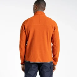 Expert Active Fleece mit halbem Reißverschluss | Potters Clay Marl