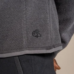 Expert Active Fleece mit halbem Reißverschluss | Carbon Grey Marl