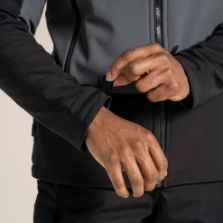 Expert Active Softshelljacke mit Kapuze | Carbon Grey / Black
