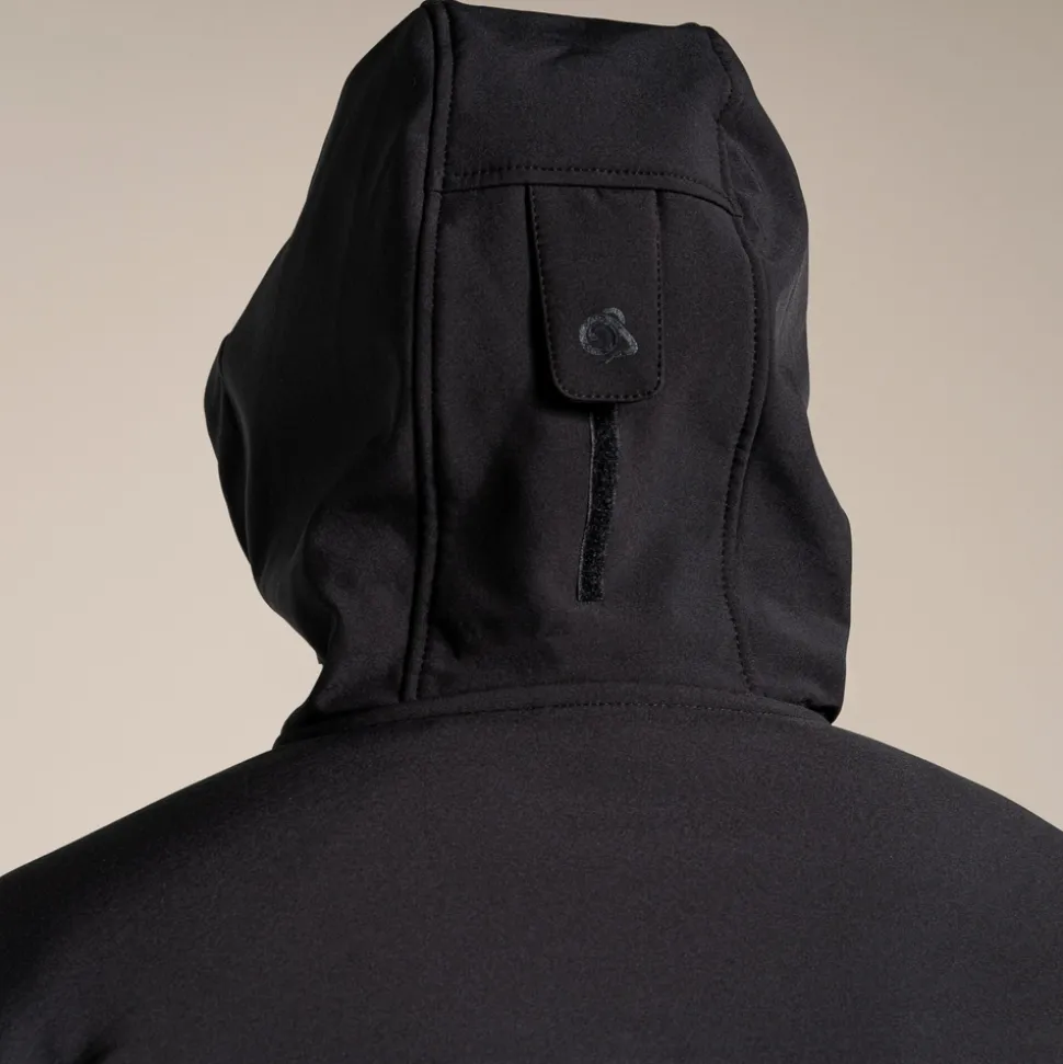 Expert Active Softshelljacke mit Kapuze | Carbon Grey / Black