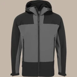 Expert Active Softshelljacke mit Kapuze | Carbon Grey / Black
