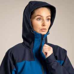 Expert Active Softshelljacke mit Kapuze | Poseidon Blue / Dark Navy