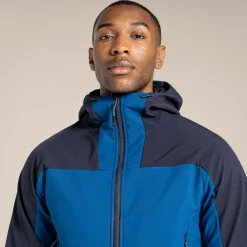 Expert Active Softshelljacke mit Kapuze | Poseidon Blue / Dark Navy