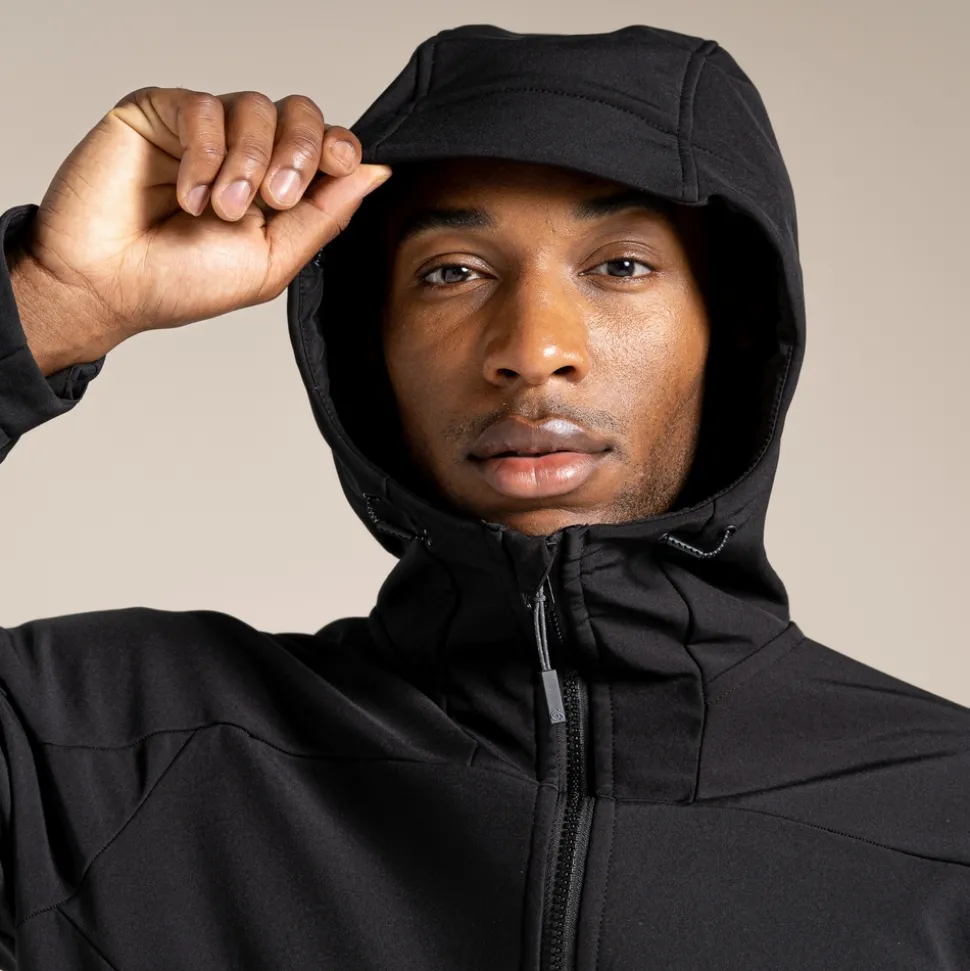 Expert Active Softshelljacke mit Kapuze | Black