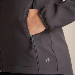 Expert Basecamp Softshelljacke für Damen | Carbon Grey