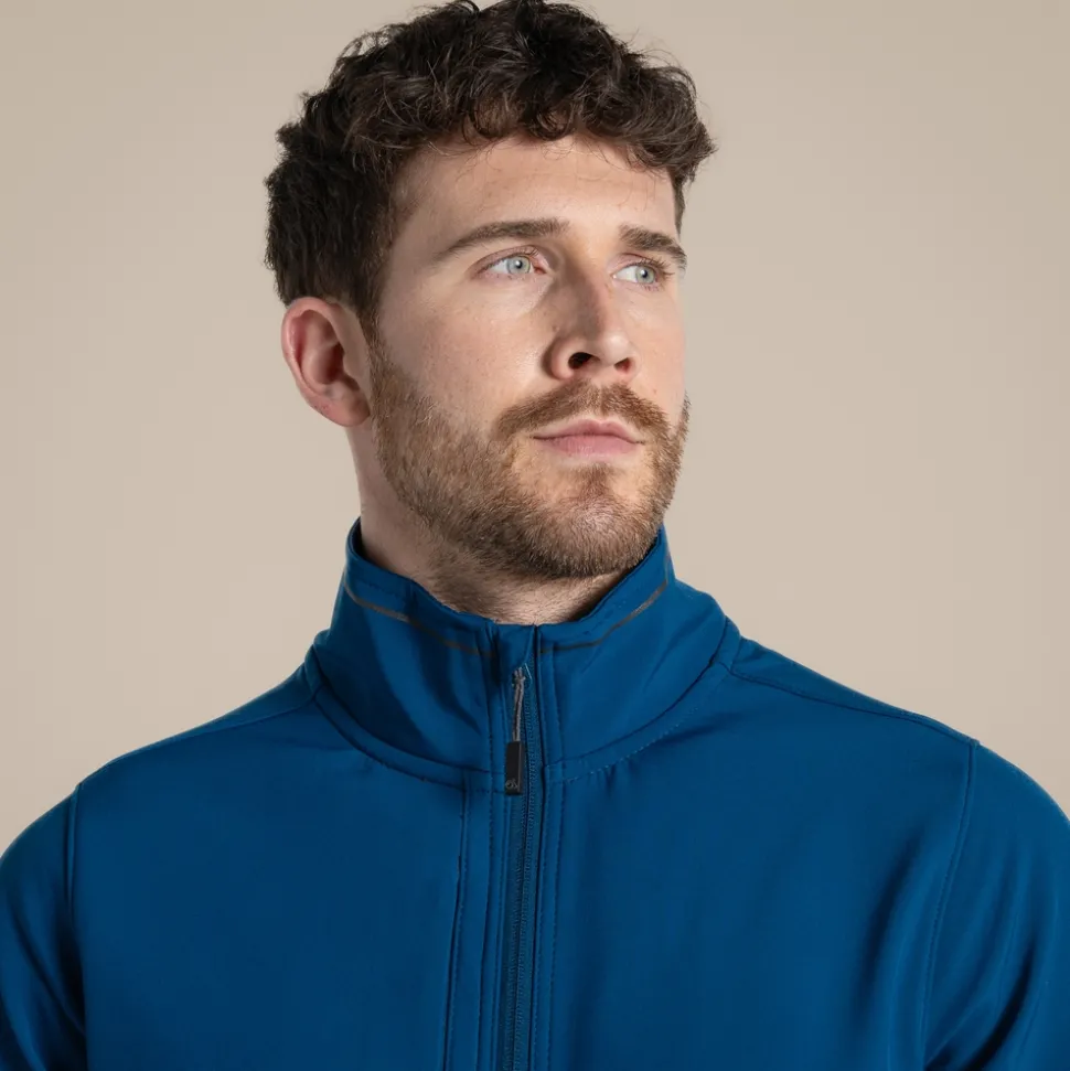 Expert Basecamp Softshelljacke | Poseidon Blue