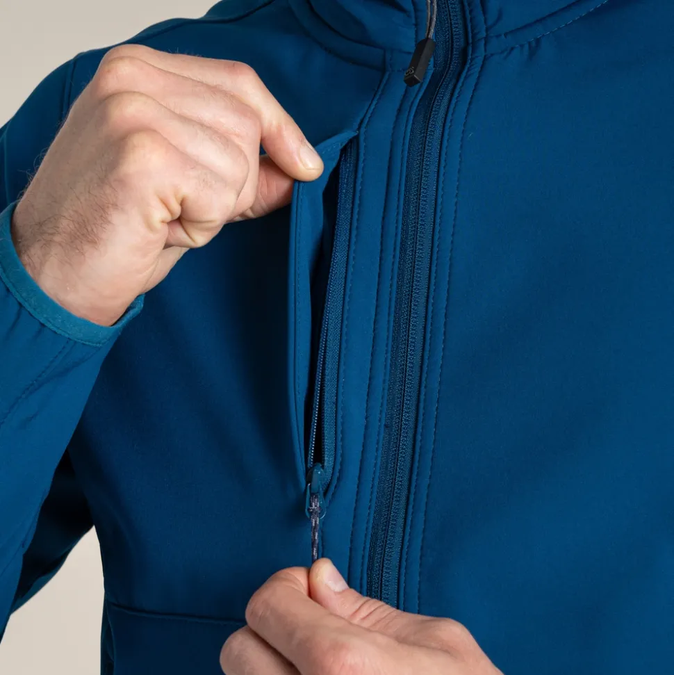 Expert Basecamp Softshelljacke | Poseidon Blue