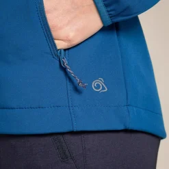 Expert Basecamp Softshelljacke für Damen | Poseidon Blue