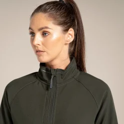 Expert Basecamp Softshelljacke für Damen | Dark Cedar Green