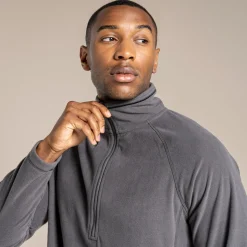 Expert Corey 200 Fleece Fleece mit halbem Reißverschluss | Carbon Grey