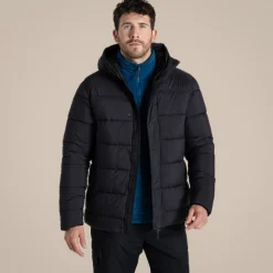 Expert Wattierte Winterjacke | Black