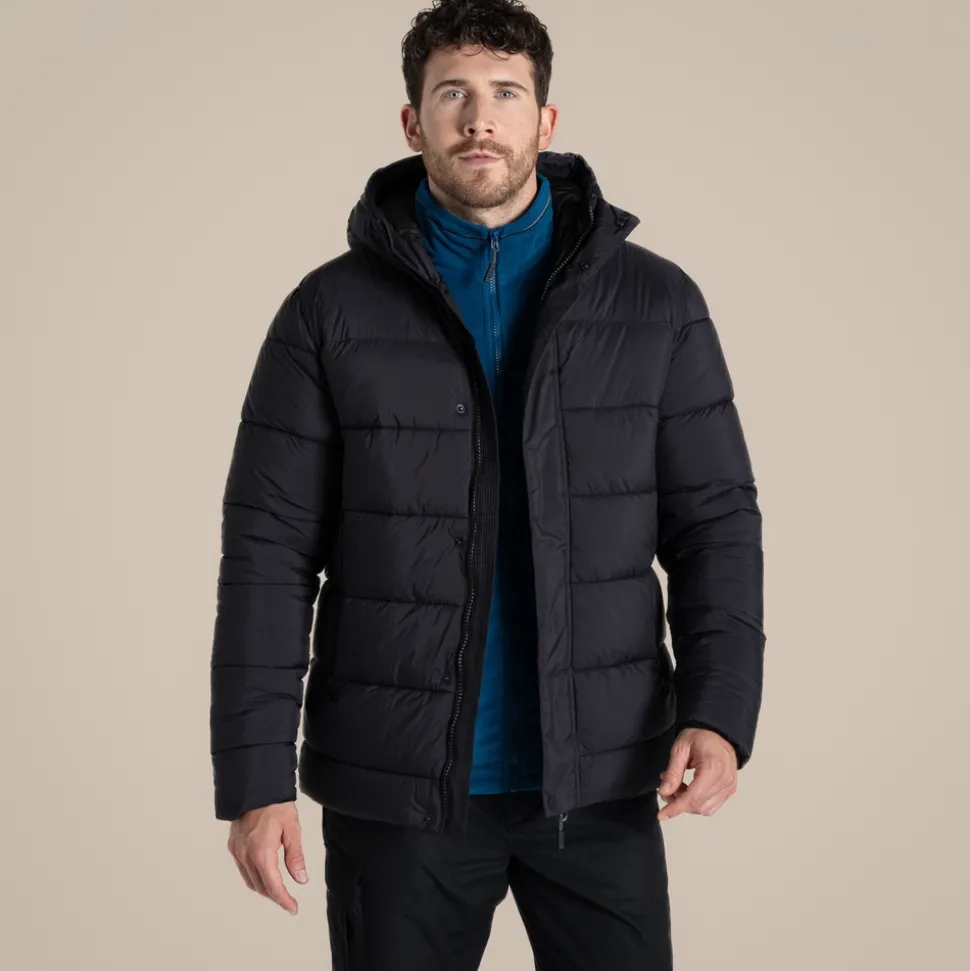 Expert Wattierte Winterjacke | Black