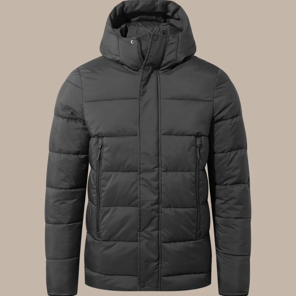 Expert Wattierte Winterjacke | Black