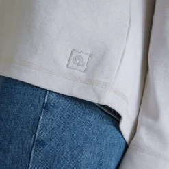 Forres Langarmshirt für Damen | Lunar Grey Marl