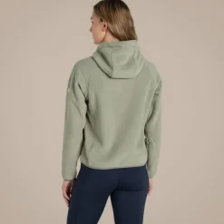 Grainne Fleece mit durchgehendem Reißverschluss für Damen | Vert