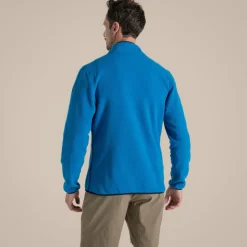 Herren CO2 Renu Fleece mit halbem Reißverschluss | Howlite Blue