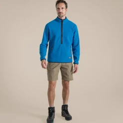 Herren CO2 Renu Fleece mit halbem Reißverschluss | Howlite Blue