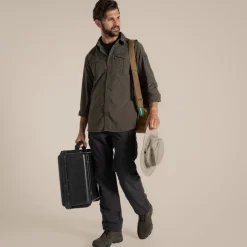 Herren NosiLife Adventure Langarmshirt III | Woodland Green