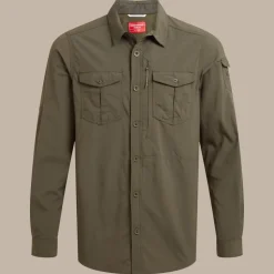 Herren NosiLife Adventure Langarmshirt III | Woodland Green