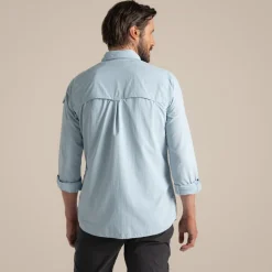 Herren NosiLife Adventure Langarmshirt III | Niagara Blue