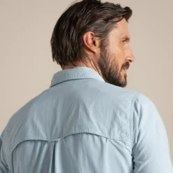 Herren NosiLife Adventure Langarmshirt III | Niagara Blue