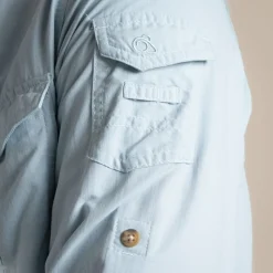 Herren NosiLife Adventure Langarmshirt III | Niagara Blue