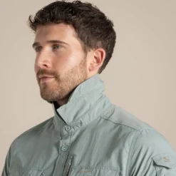 Herren NosiLife Adventure Langarmshirt III | Lichen Green