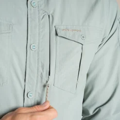 Herren NosiLife Adventure Langarmshirt III | Lichen Green