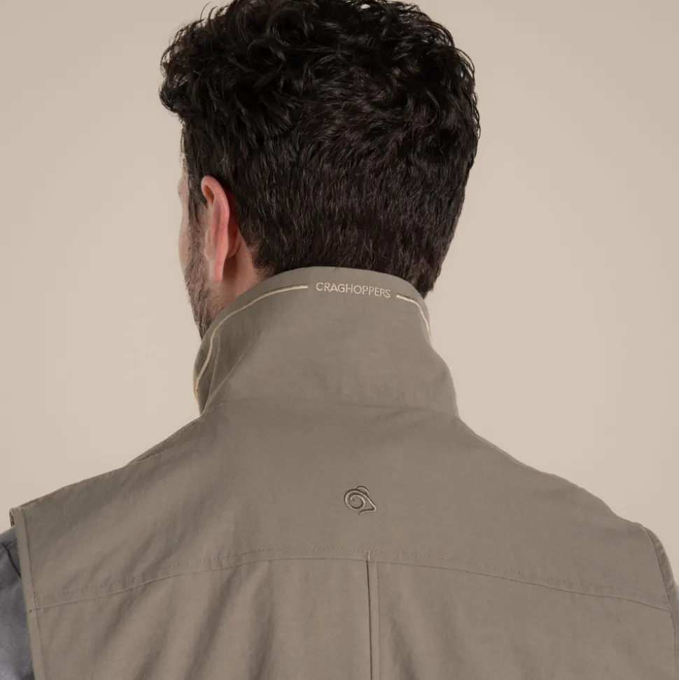 Herren NosiLife Adventure Gilet IV | Pebble