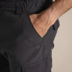 Herren NosiLife Cargohose III | Black Pepper