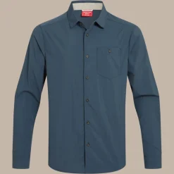 Herren NosiLife Nuoro Langarmshirt II | Blue Stone