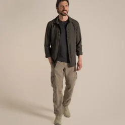 Herren NosiLife Pro Langarmshirt V | Woodland Green