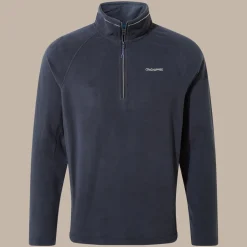 Herren-Fleecejacke Corey VI mit halbem Reißverschluss | Dark Navy / Blue Navy Marl