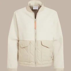 Jamea isolierende Hybridjacke für Damen | Ecru / Stone