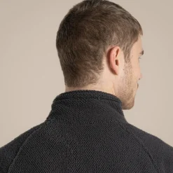 Karlton Full Zip Fleece für Herren | Black Pepper