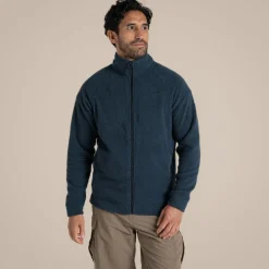 Karlton Full Zip Fleece für Herren | Blue Stone