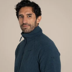 Karlton Full Zip Fleece für Herren | Blue Stone